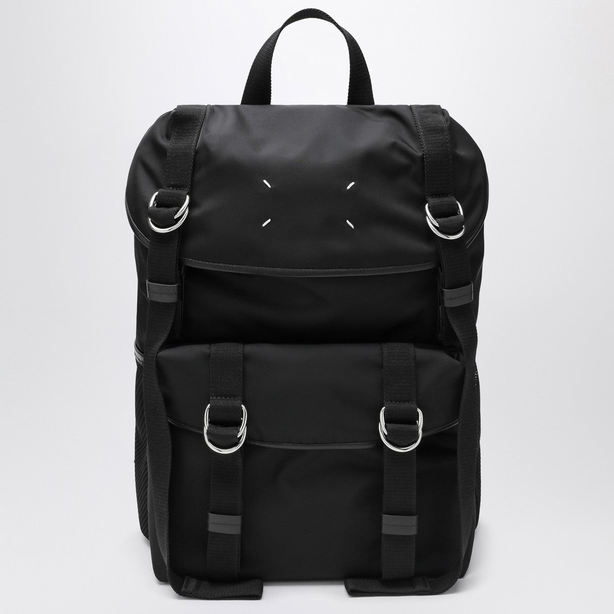 Maison Margiela Medium black technical backpack